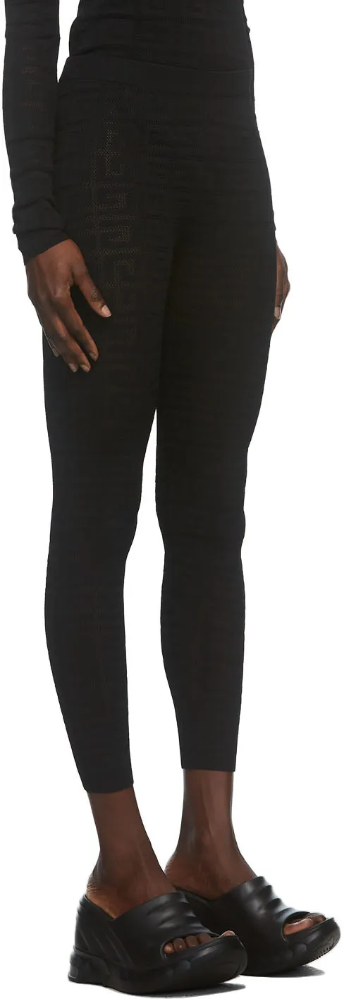 Legging Pants In 4G Jacquard