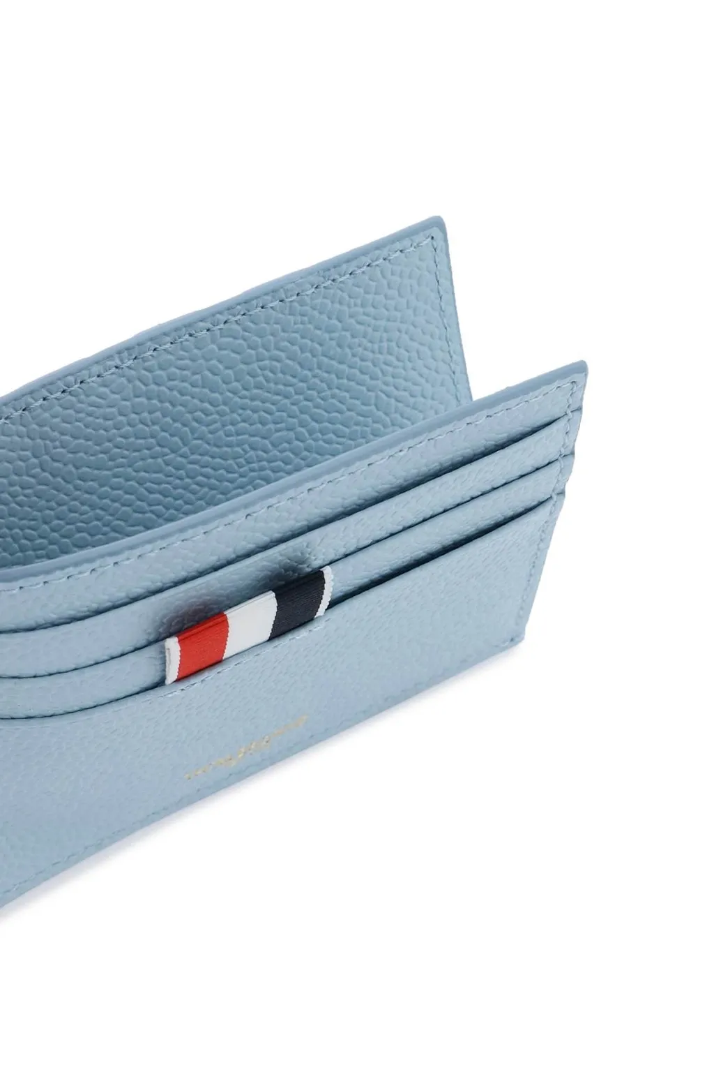 Thom Browne Logo Detailed Card Holder