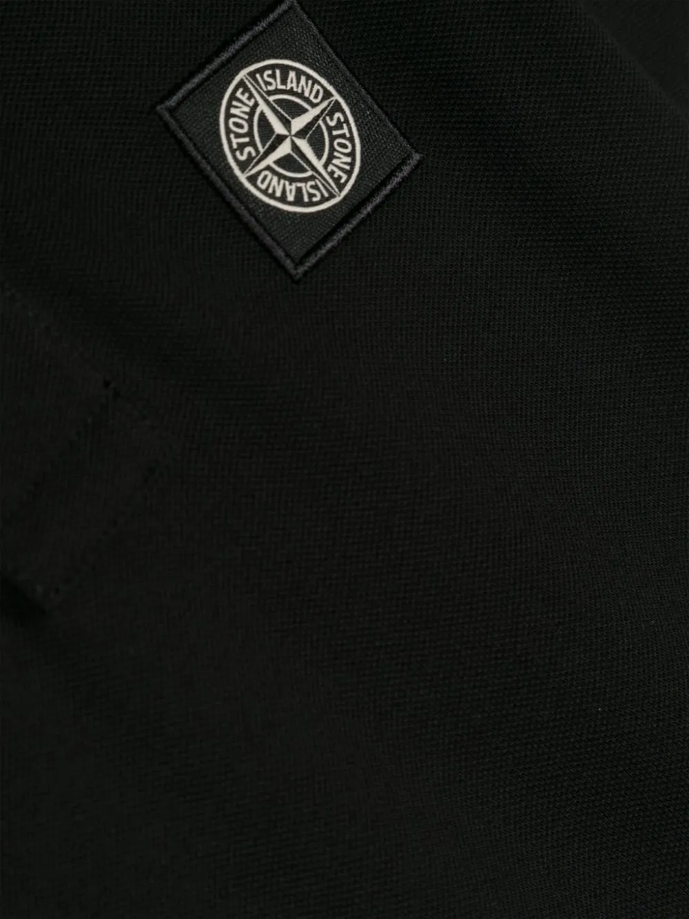 Stone Island Junior Compass Patch Short-Sleeved Polo Shirt