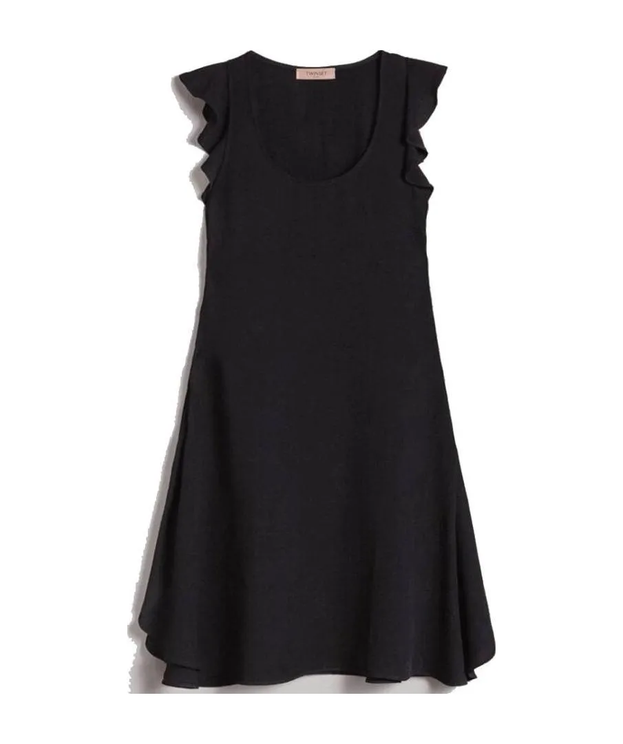 Lotus Leaf Edge Dress