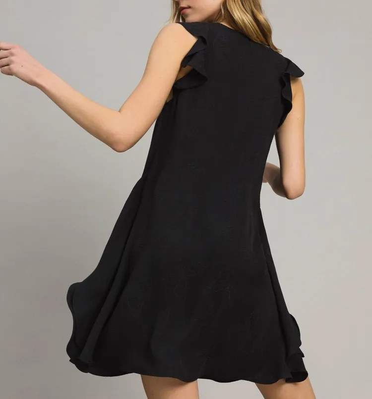 Lotus Leaf Edge Dress