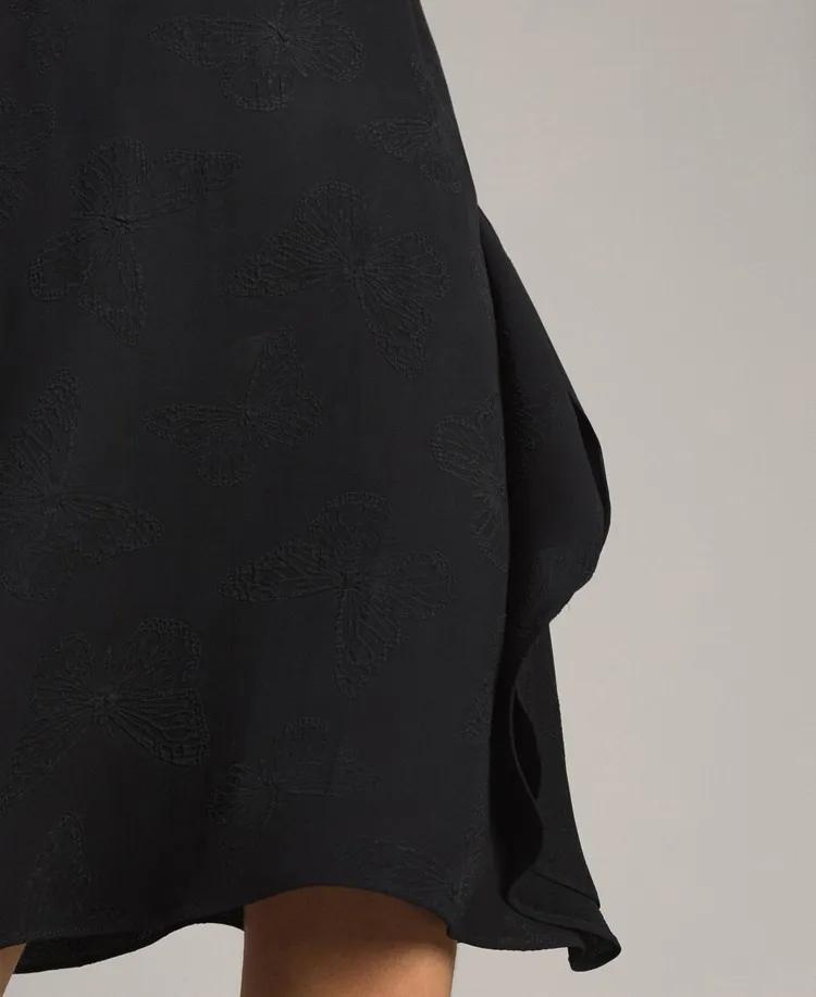 Lotus Leaf Edge Dress