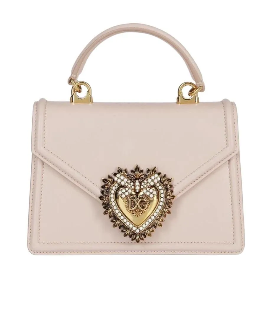 Dolce & Gabbana Devotion Embellished Small Tote Bag