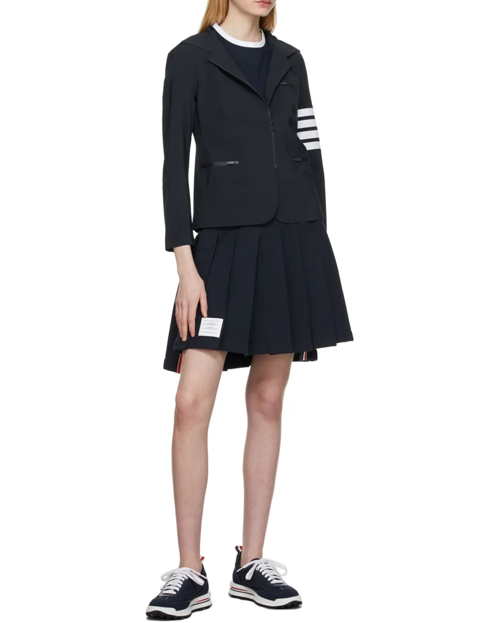 Thom Browne Pleated Mini Skirt