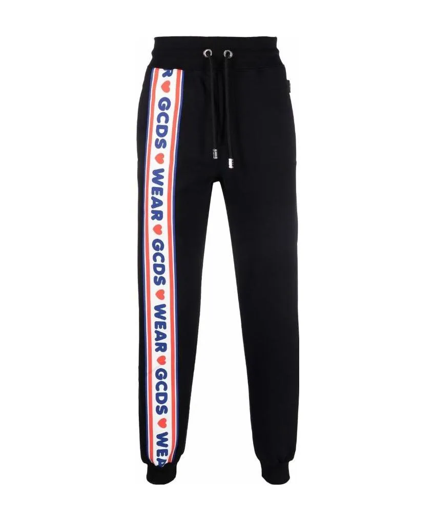 Gcds Logo Printed Drawstring Track Pants