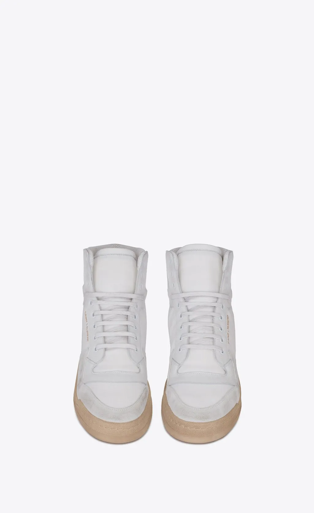 Sl-24 Mid-Top Lace-Up Sneakers