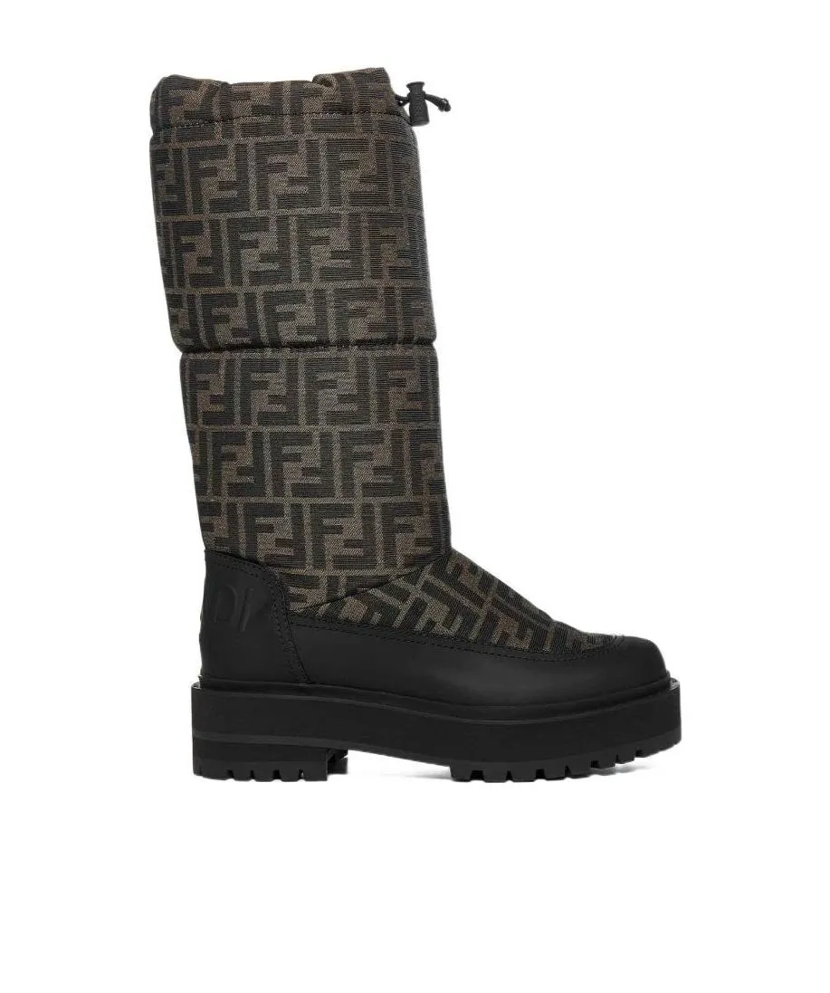 Signature Monogram Padded Boots
