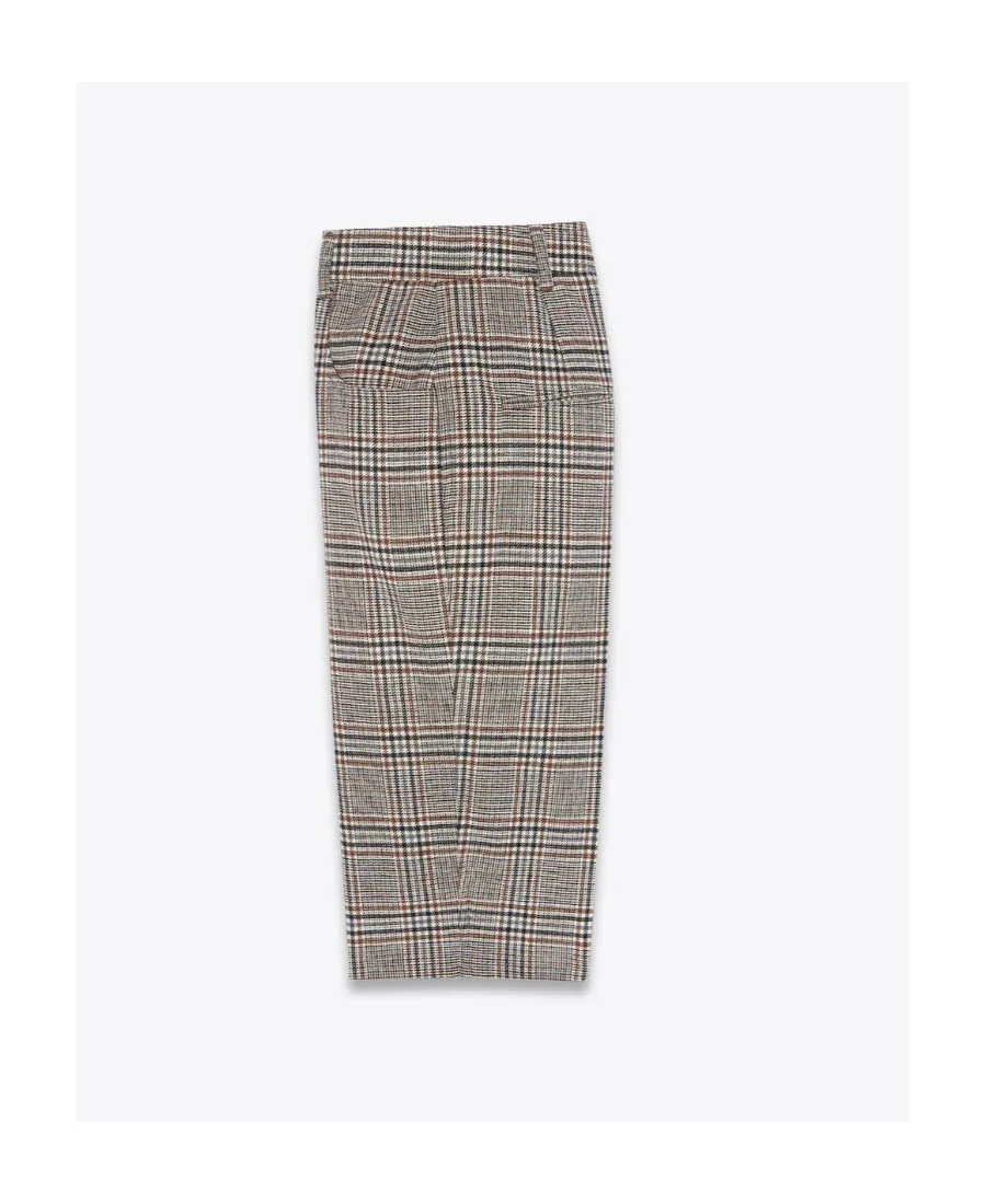 Saint Laurent Prince Of Wales Bermuda Shorts