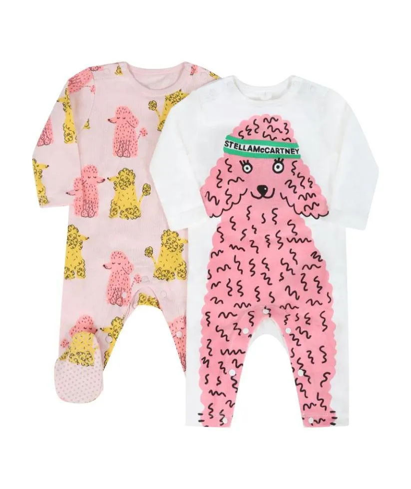 Stella Mccartney Kids Poodle Printed Baby Onesie