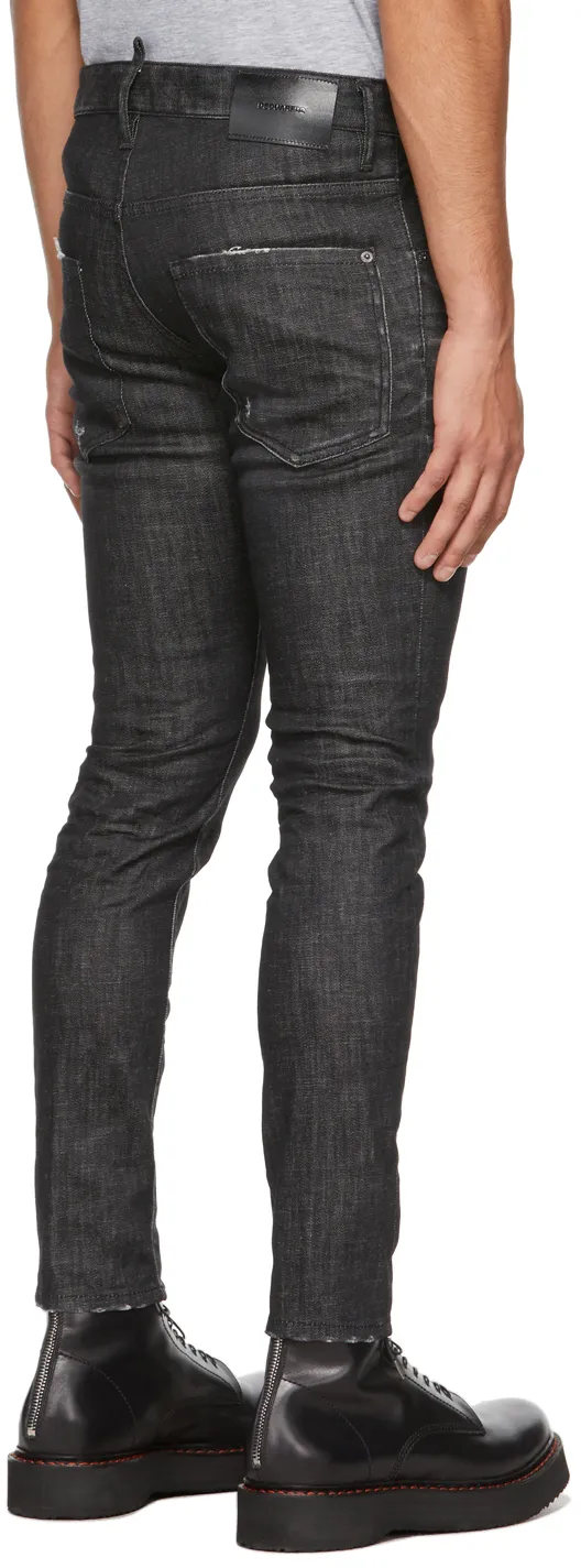 Distressed-Effect Skinny Jeans