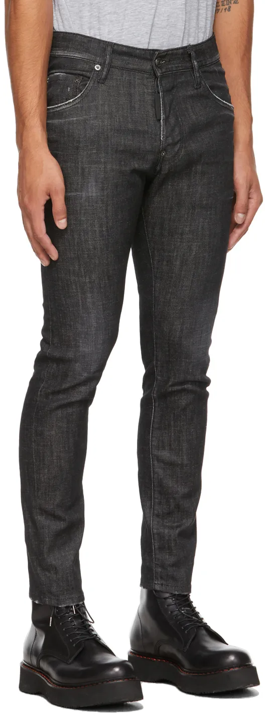 Distressed-Effect Skinny Jeans