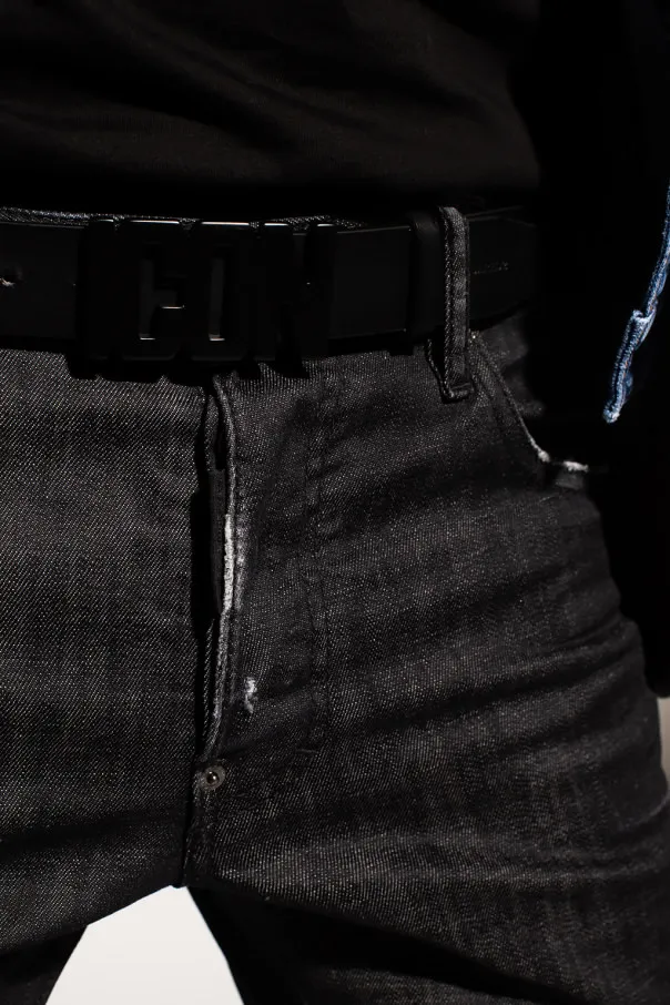 Distressed-Effect Skinny Jeans