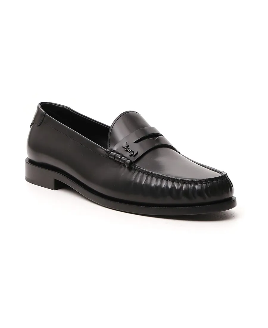 Saint Laurent Le Loafer Penny Slippers