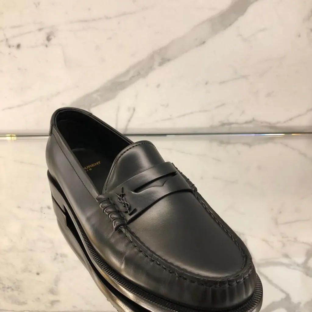 Saint Laurent Le Loafer Penny Slippers