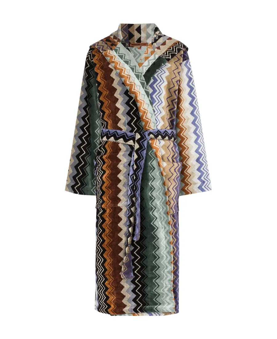Missoni Home Giacomo Belt-Waisted Bathrobe