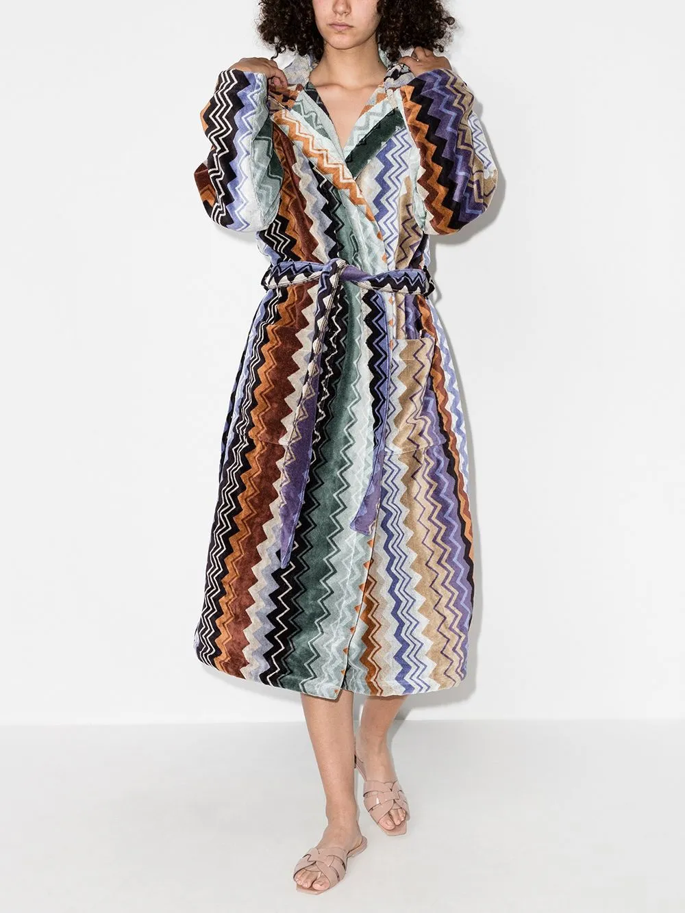 Missoni Home Giacomo Belt-Waisted Bathrobe