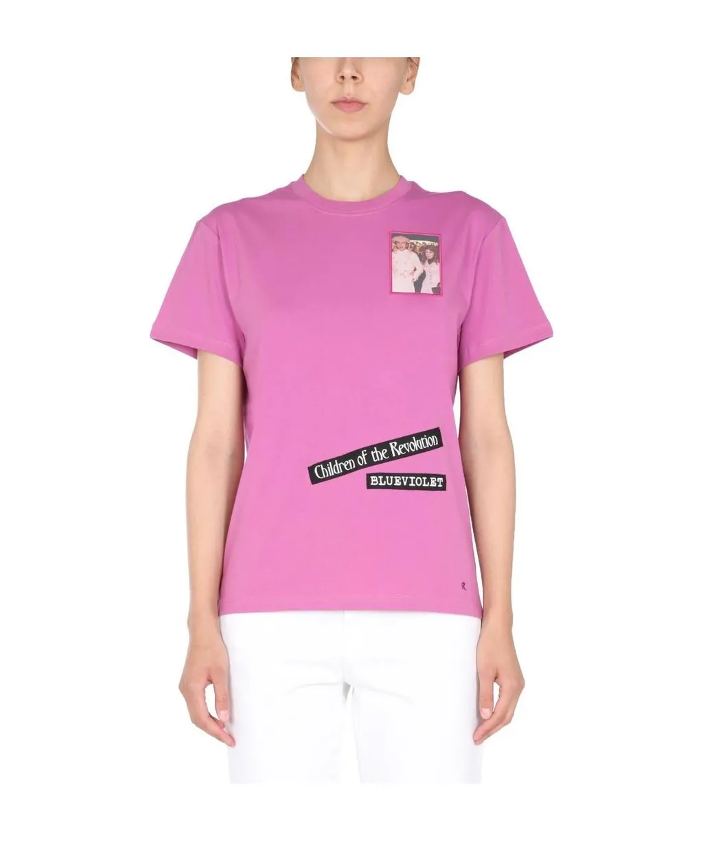 Raf Simons Front Logo Patch T-Shirts