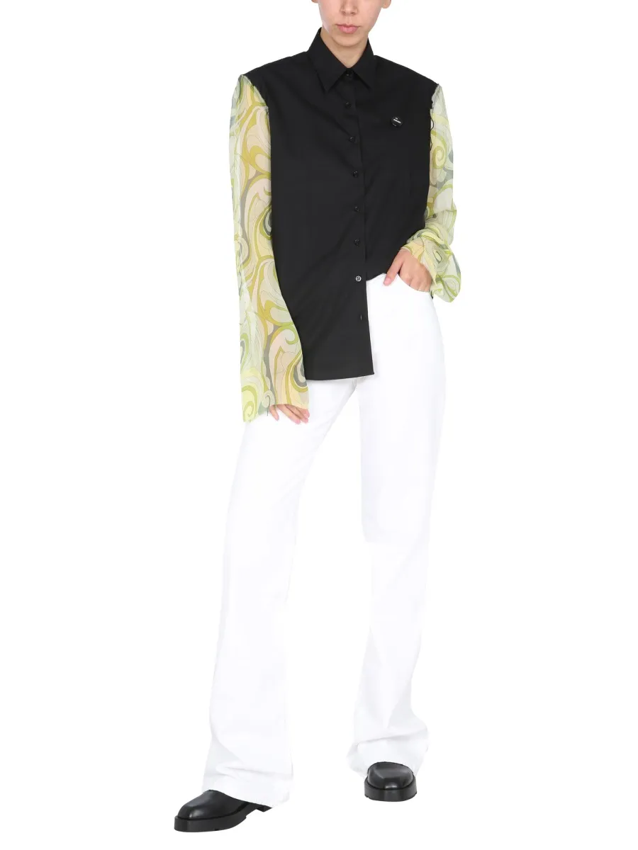 Raf Simons Wide Flare Jeans