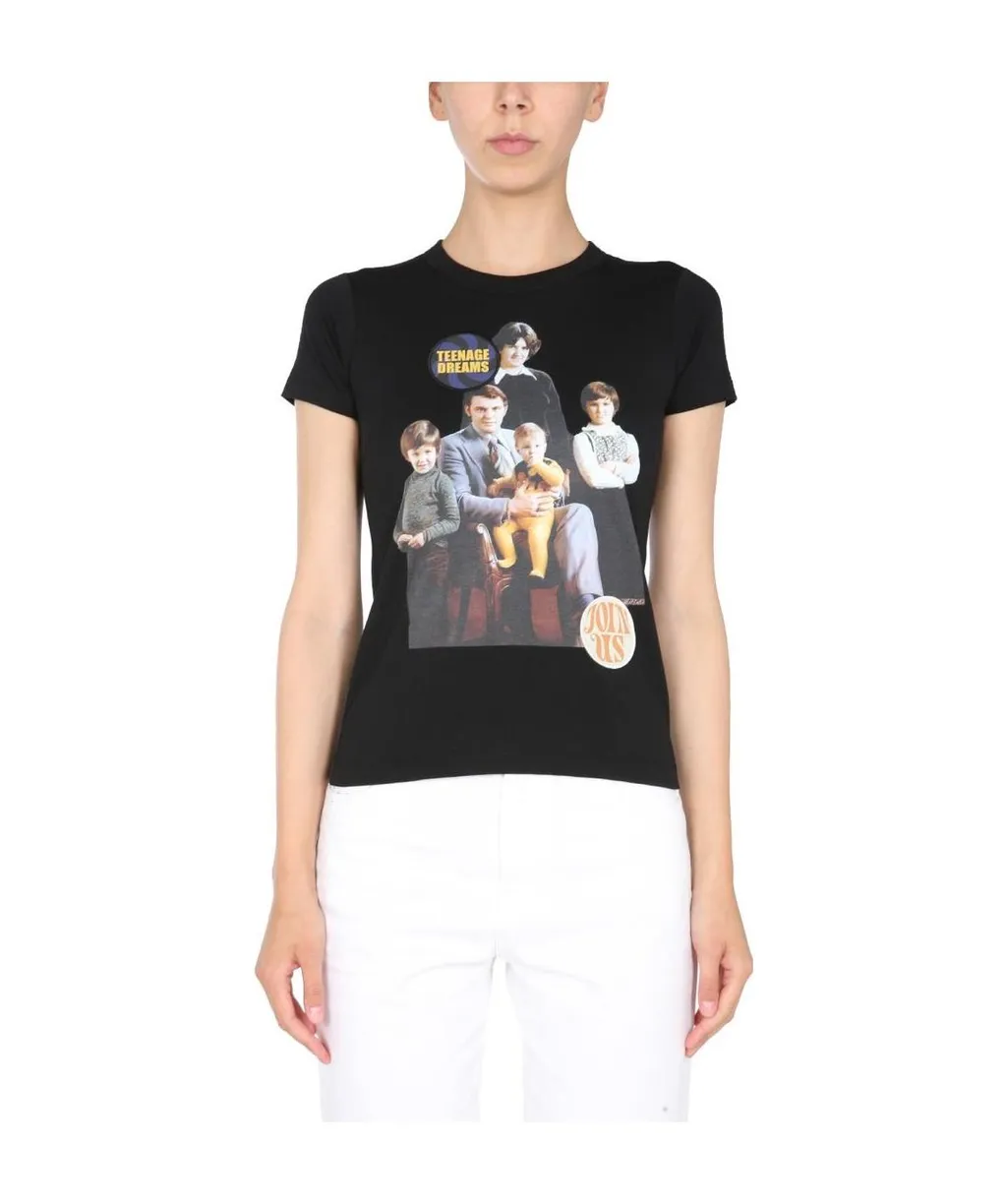 Raf Simons Family Portrait Printed T-Shirt