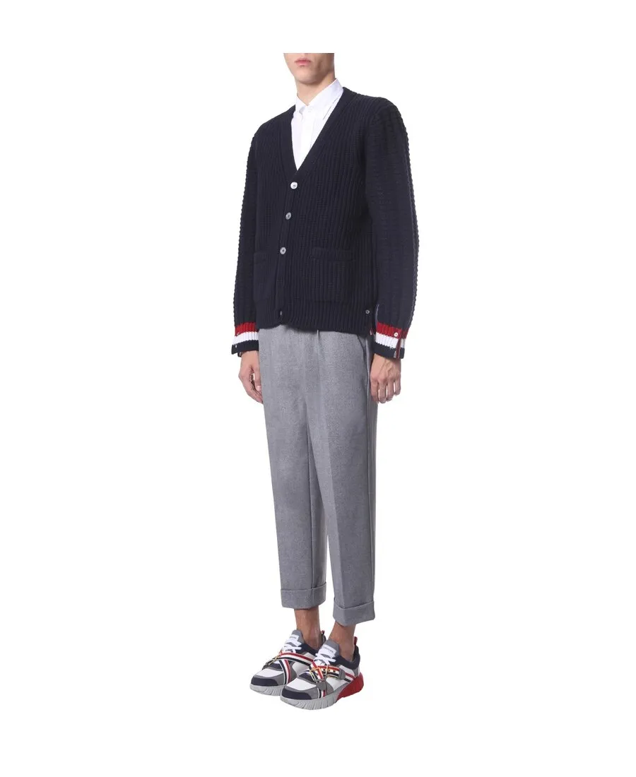 V-Neck Knitted Cardigan