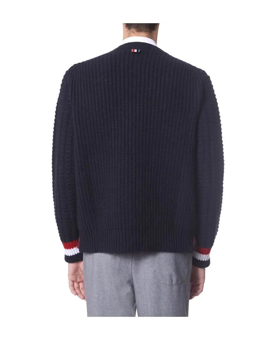 V-Neck Knitted Cardigan