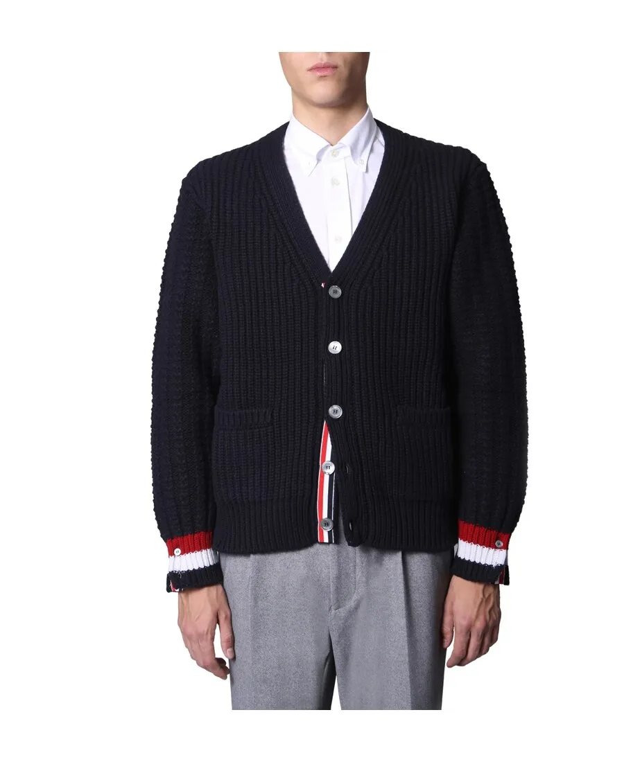 V-Neck Knitted Cardigan