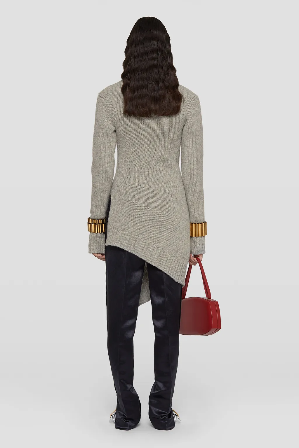 Jil Sander Roll-Neck Asymmetric Jumper