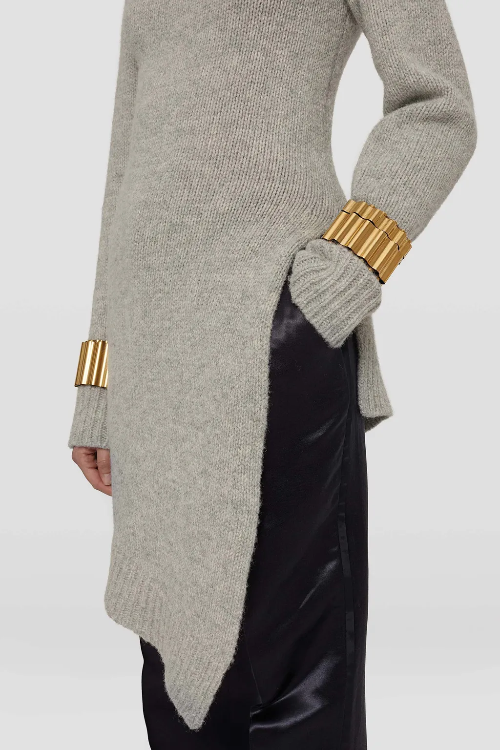 Jil Sander Roll-Neck Asymmetric Jumper