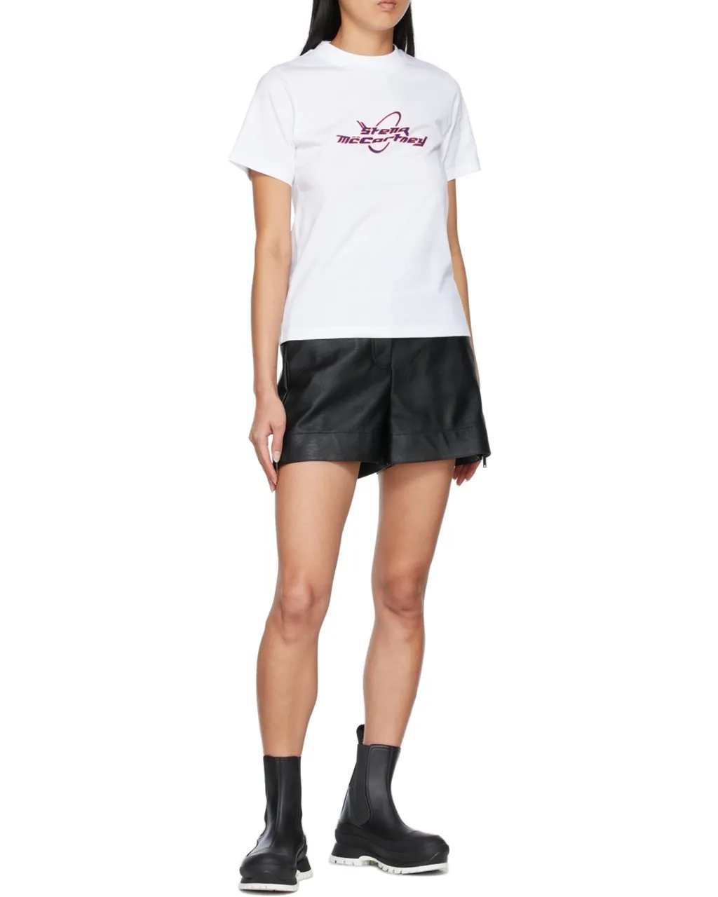 Stella Mccartney Logo Printed T-Shirt