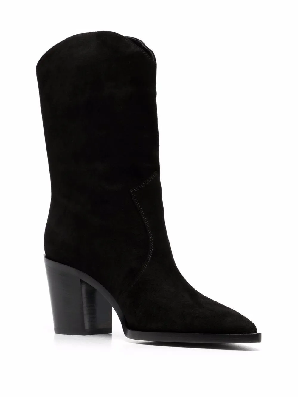 Gianvito Rossi Denver Pointed-Toe Boots
