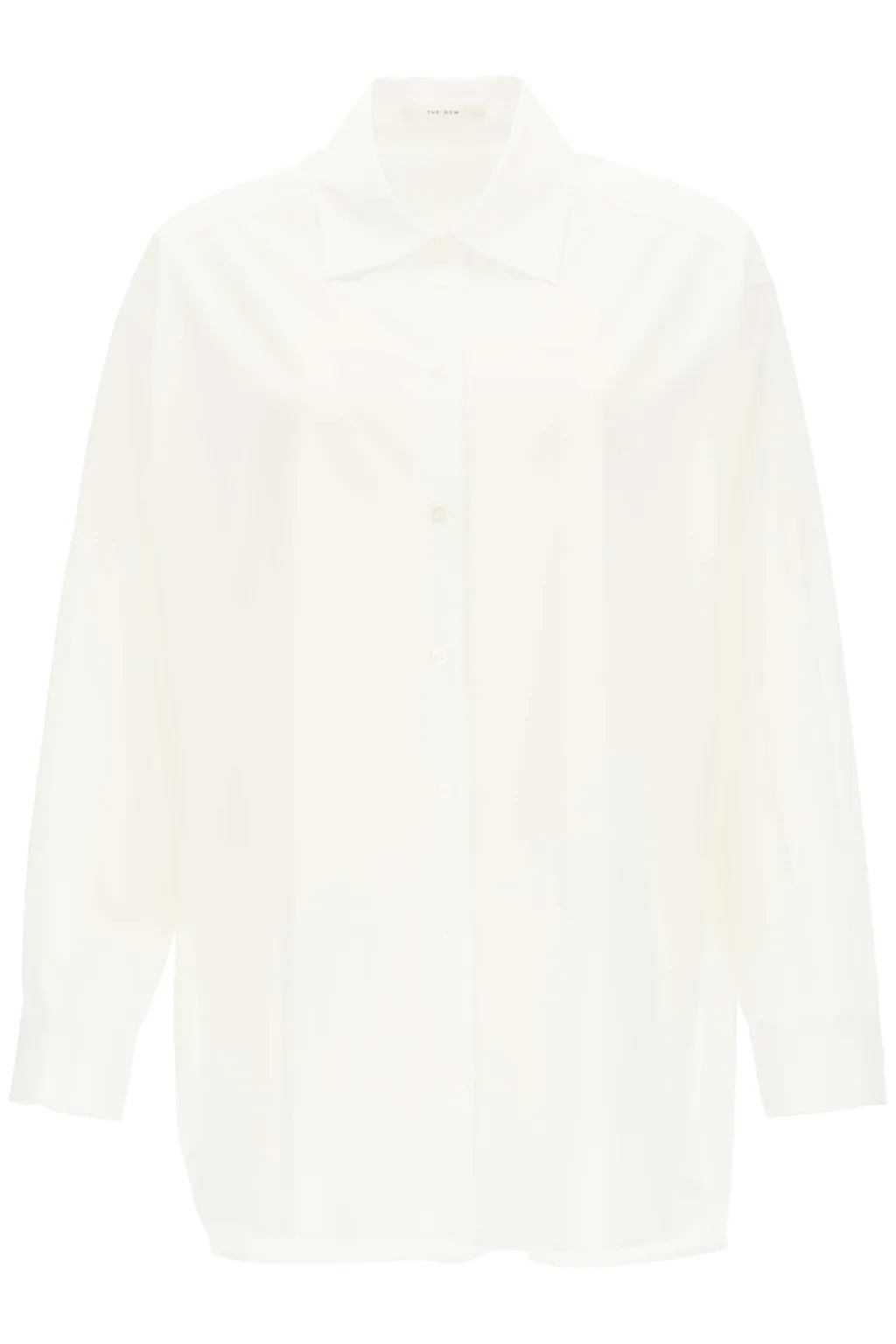 The Row Luka Curved Hem Shirt