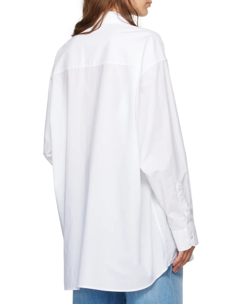 The Row Luka Curved Hem Shirt