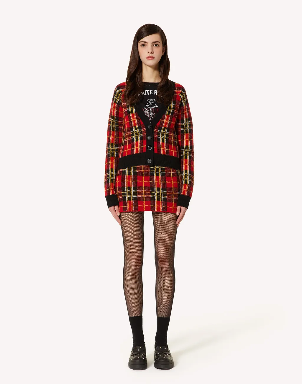 Plaid Mini Skirt