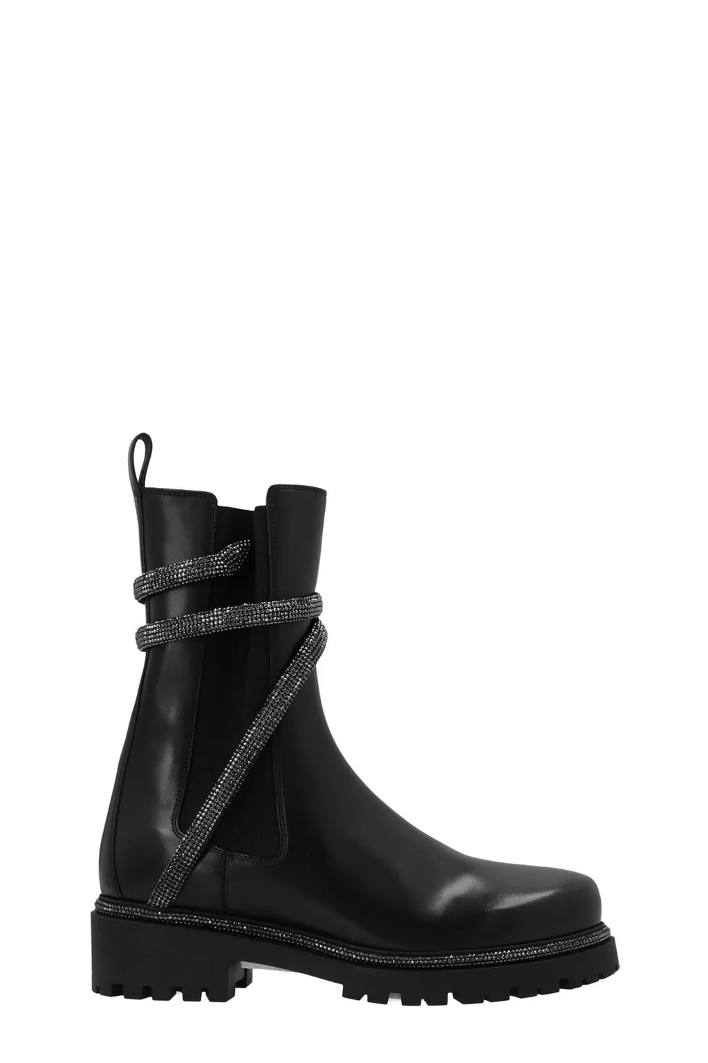 René Caovilla Embellished Wrap-Around Boots