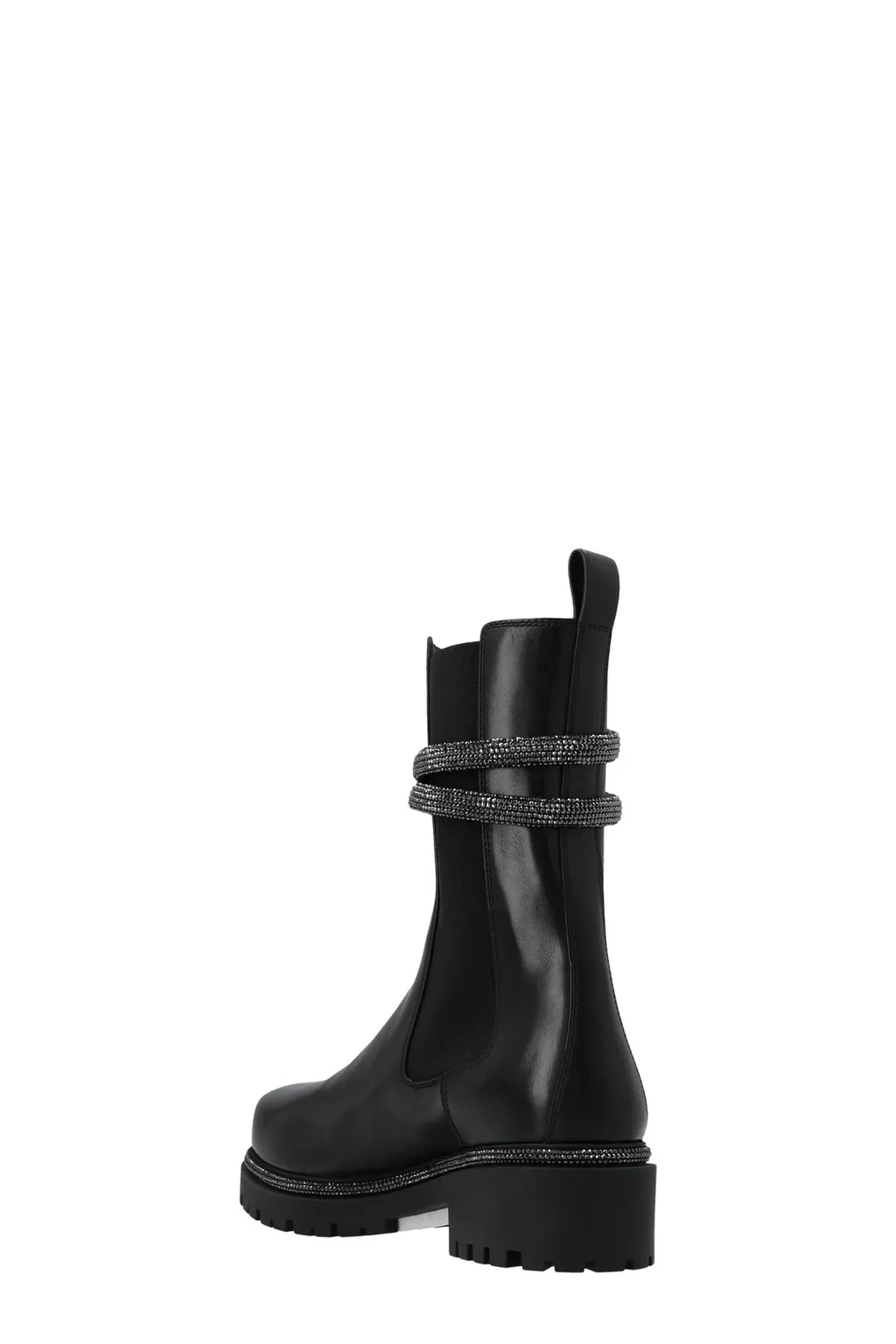 René Caovilla Embellished Wrap-Around Boots
