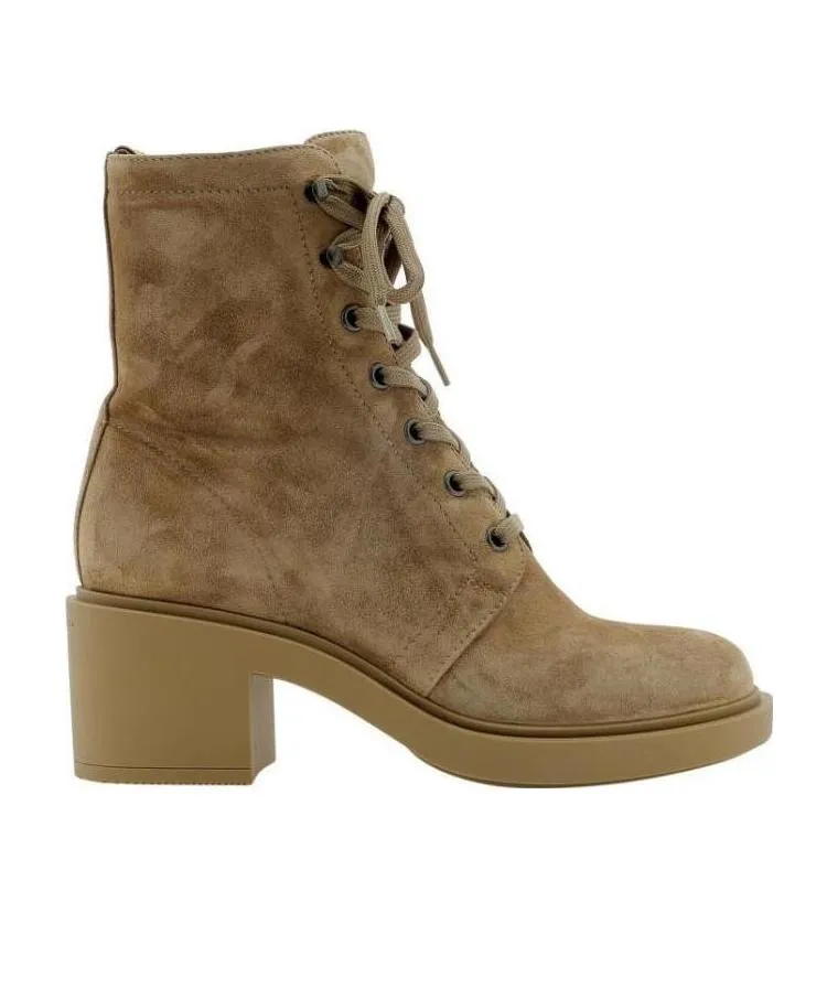 Suede Leather And Ankle Boots