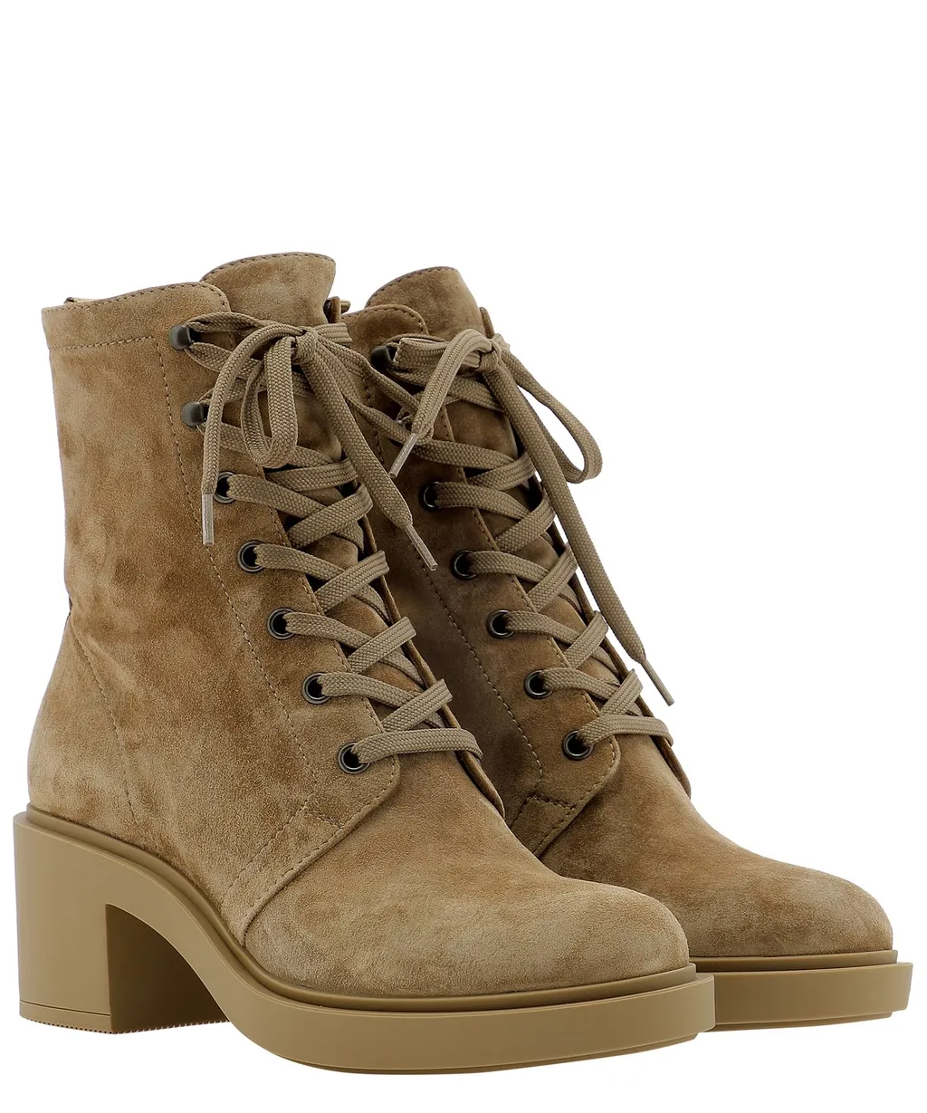 Suede Leather And Ankle Boots