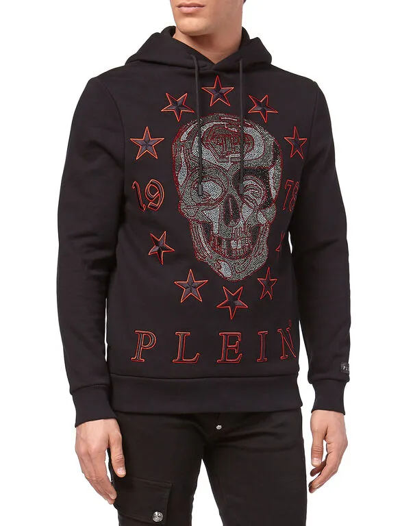 Hooded Long-Sleeved Hoodie