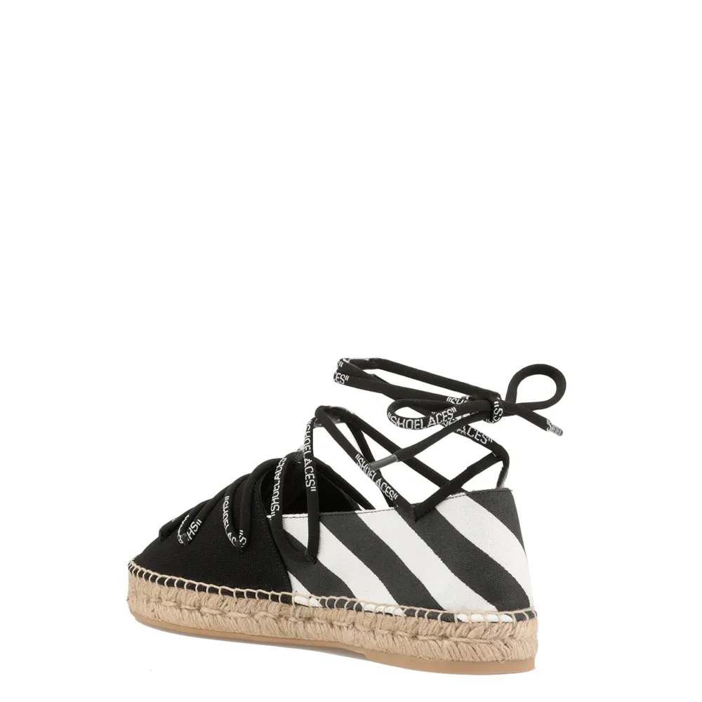 Off-White Arrows Lace-Up Espadrilles