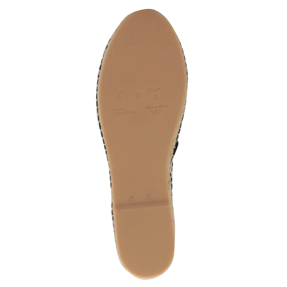 Off-White Arrows Lace-Up Espadrilles