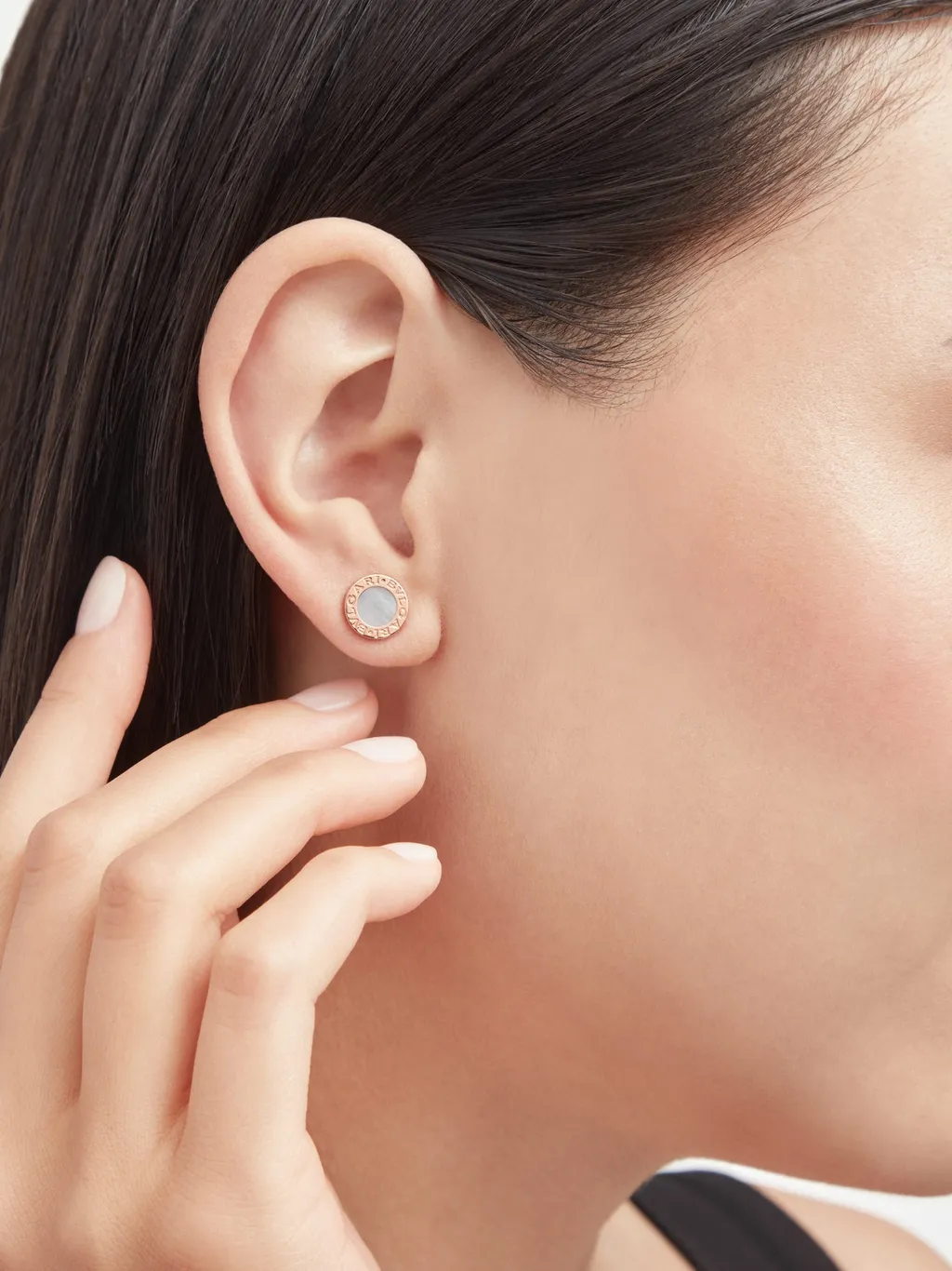 Logo Stud Earrings