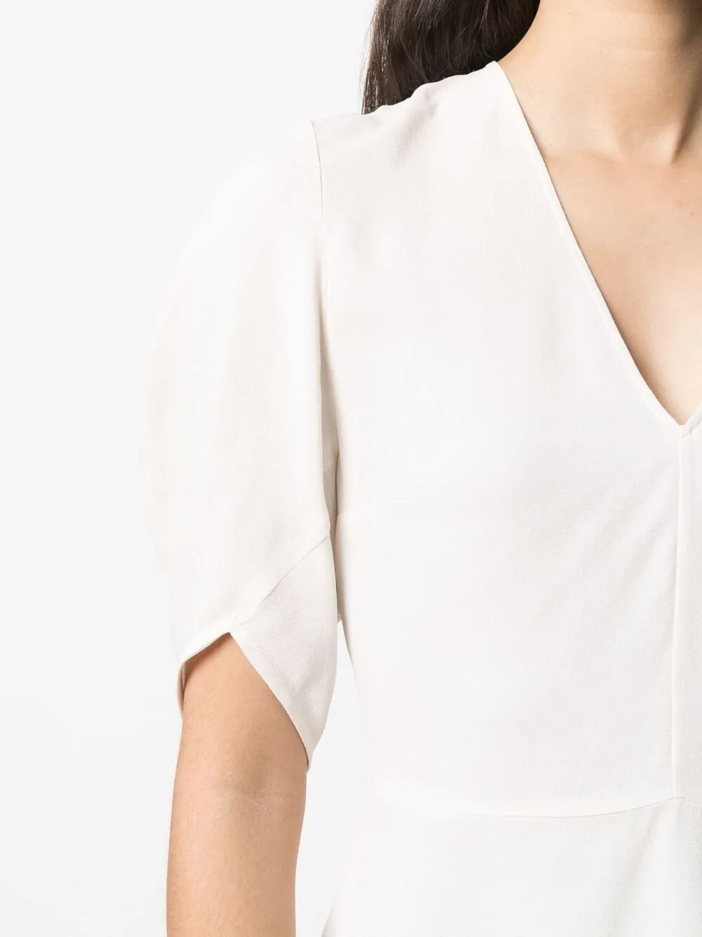 Melody V-Neck Peplum Blouse