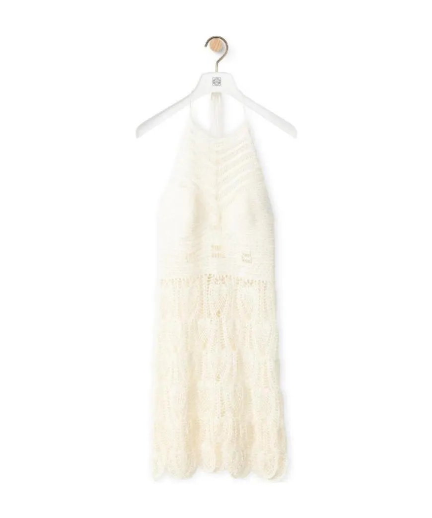 Backless Mini Knit Skirt