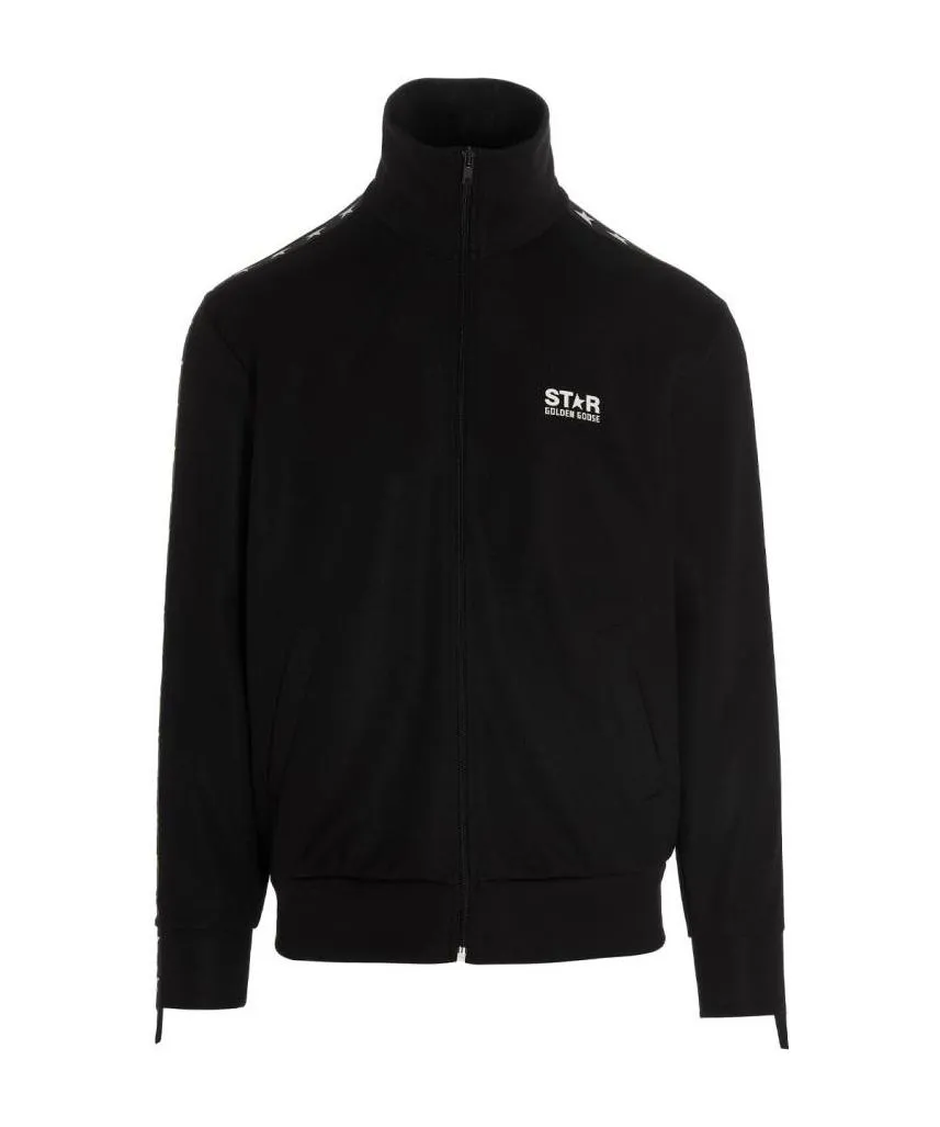 Golden Goose Deluxe Brand Star Tape Zipped Jacket
