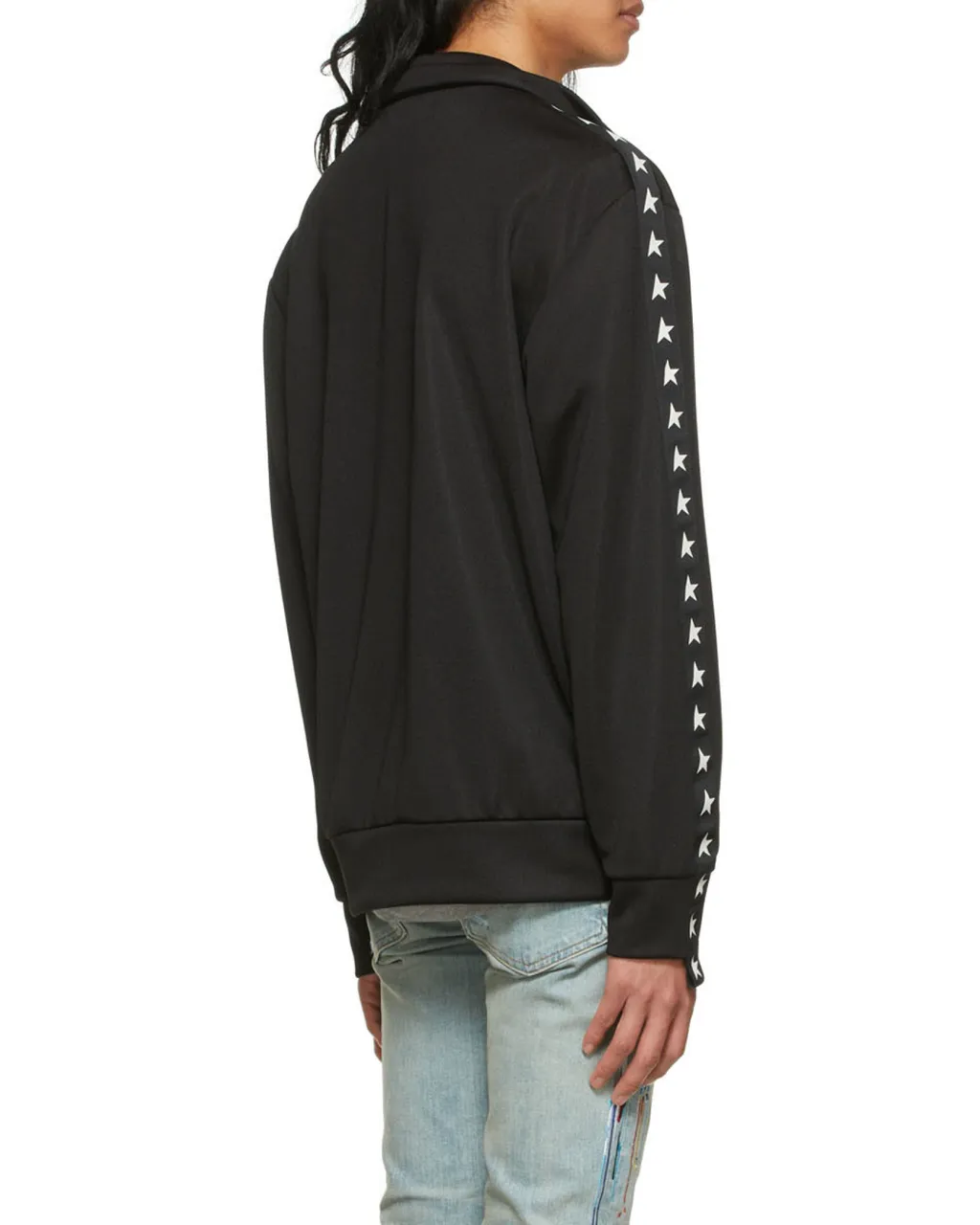 Golden Goose Deluxe Brand Star Tape Zipped Jacket