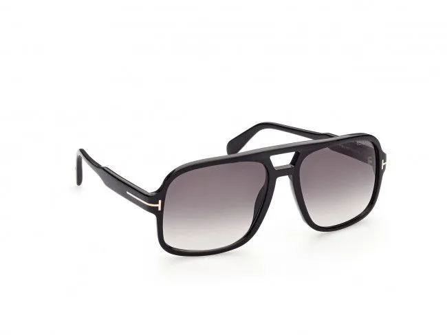 Tom Ford Eyewear Falconer Square Frame Sunglasses
