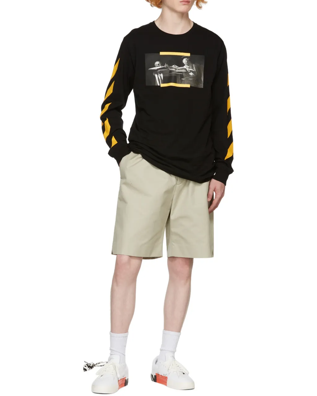 Off-White Caravaggio Painting Long-Sleeve T-Shirt