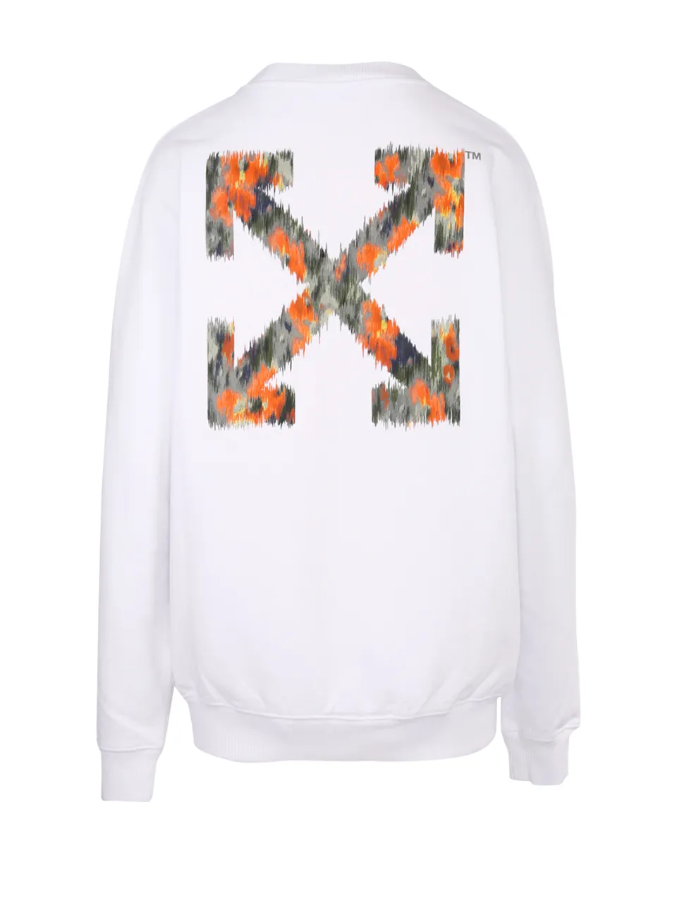 Off-White Chine Arrows Print Sweatshirt