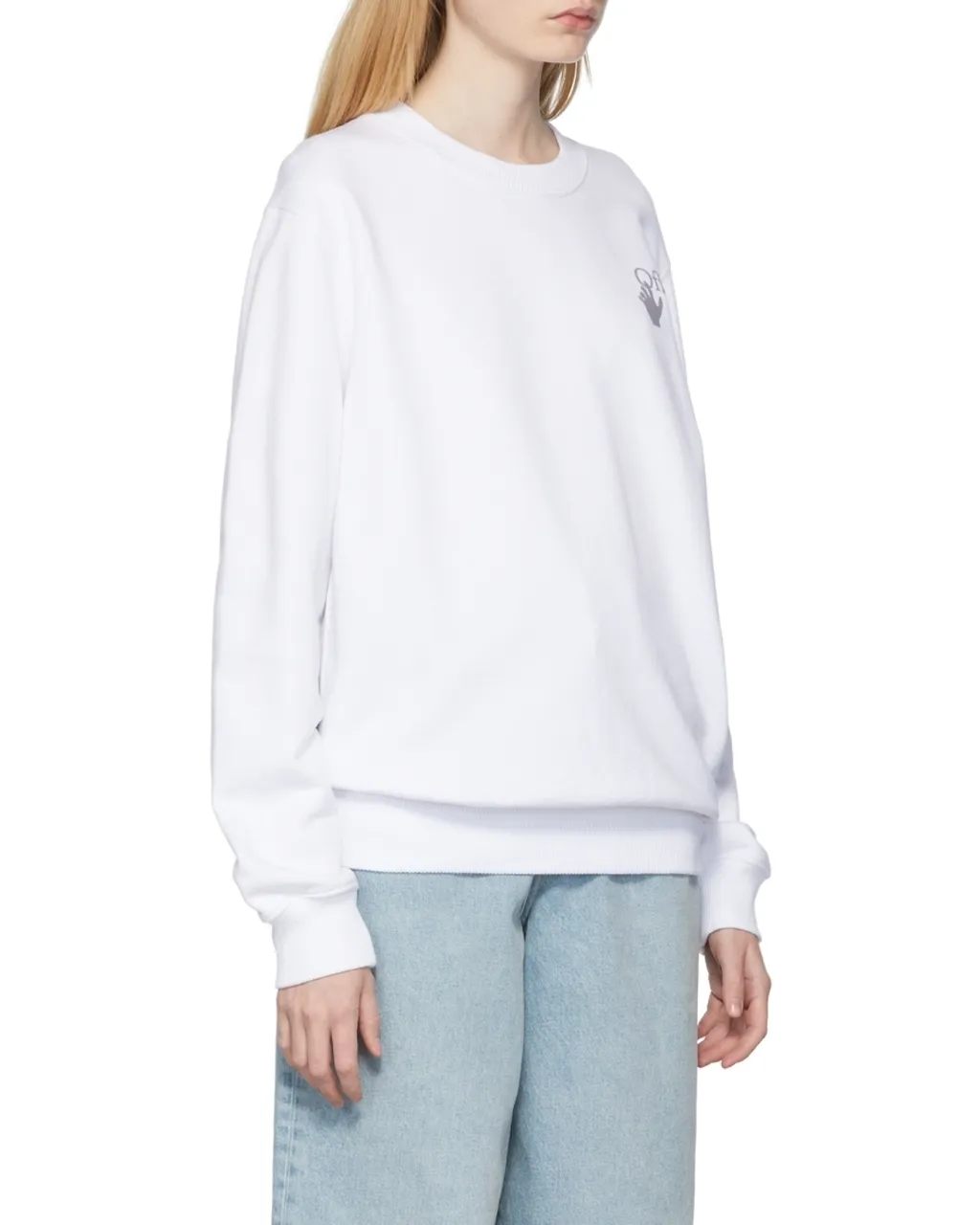 Off-White Chine Arrows Print Sweatshirt