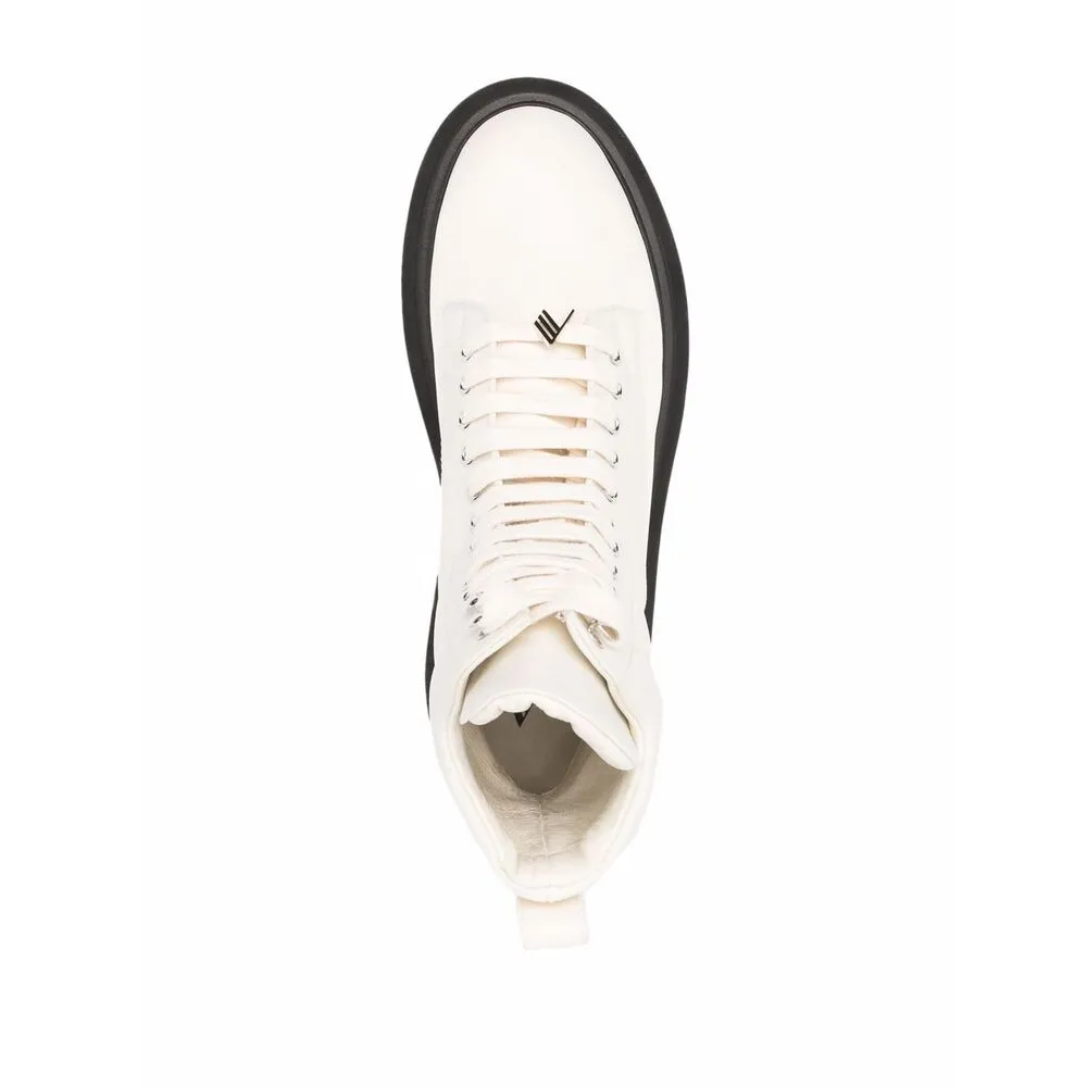 The Attico Selene Lace-Up Ankle Boots